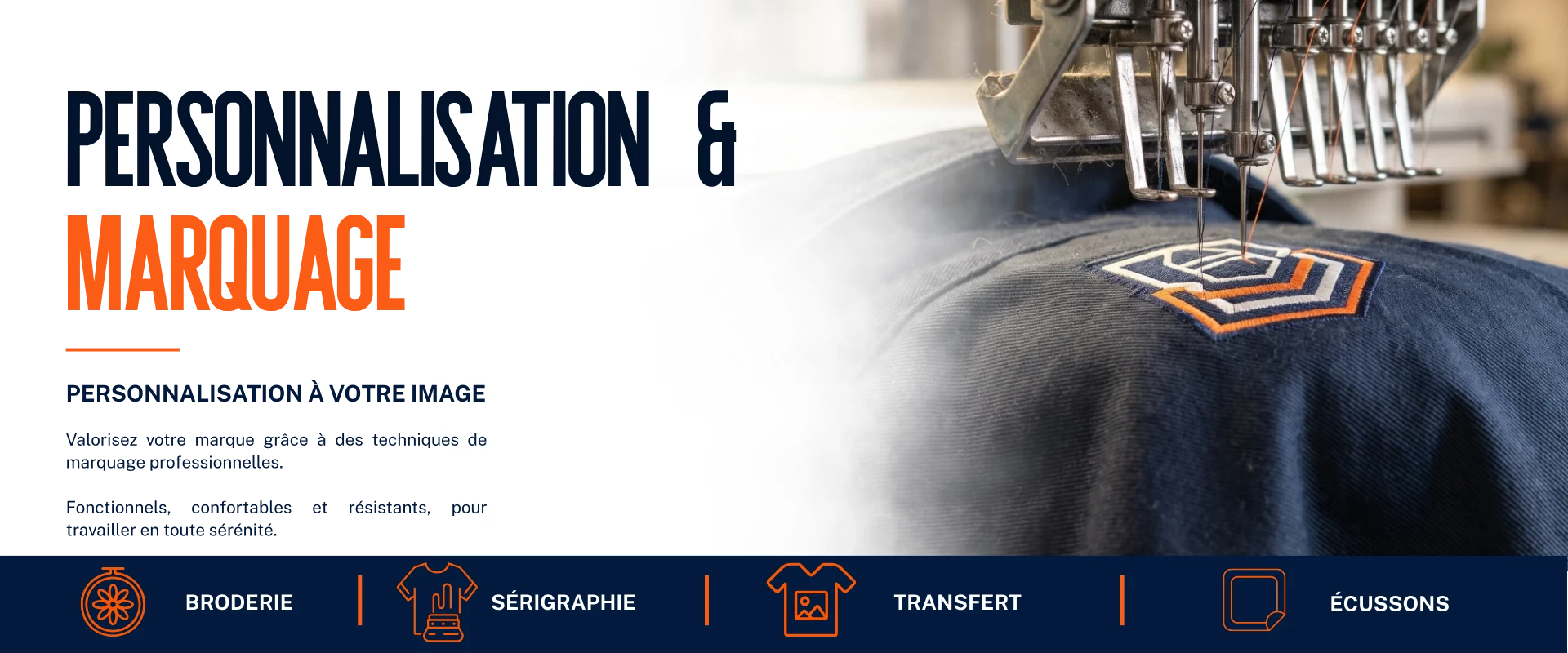 Broderie, Sérigraphie & Transfert DTF