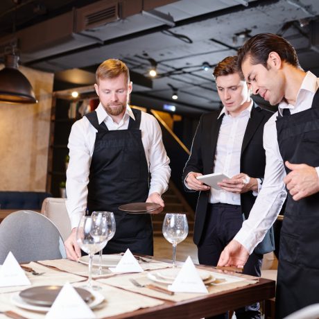 Serving Tables For Banquet